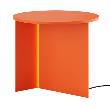 Modern LED Side Table Stella 3D model image 1 