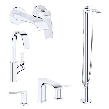 Hansgrohe Vivenis Mixer Set 3D model image 1 