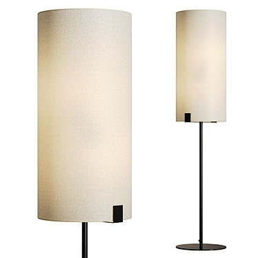 NILA Floor Lamp Elegance 3D model image 1 