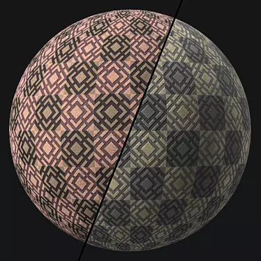 Stitched Fabric Sbsar 4k Seamless 3D model image 1 