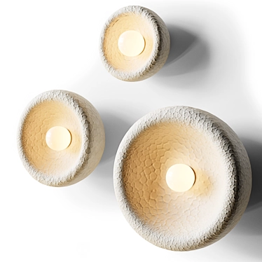 Sleek SONIAH Medium Sconce 3D model image 1 