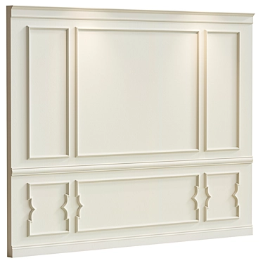 Decorative plaster with molding #015