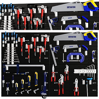 Tool Work Essentials: Precision Hand Tools 3D model image 1 