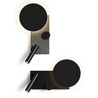 KLEE Adjustable Wall Sconce 3D model image 1 