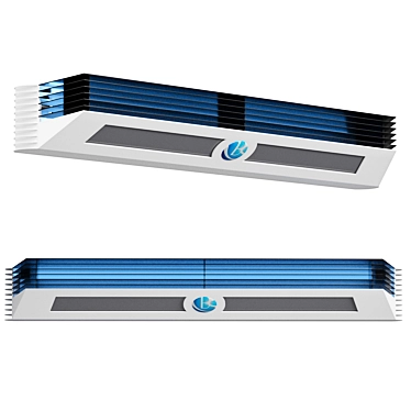 BactoSfera EKRAN Jalousie 15: UV Air Disinfection 3D model image 1 