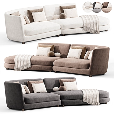 Duo Sofa by Poltrona Frau