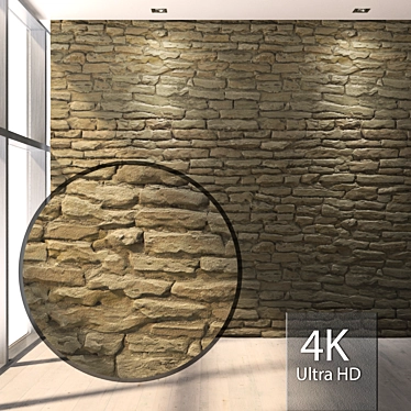 Seamless Stone Textures Bundle 3D model image 1 