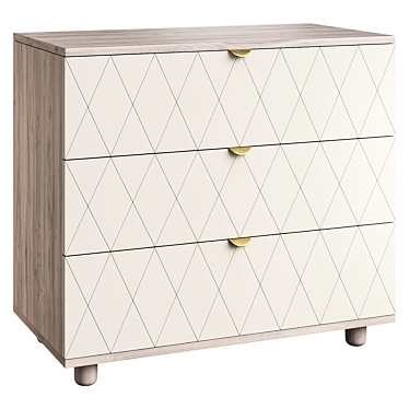 Tedjons-3 Diamond Santiago Chest 3D model image 1 