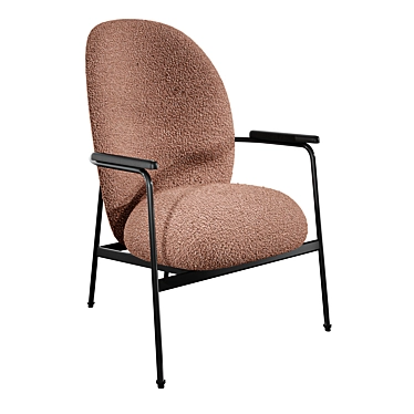 Contemporary Claire Chair Design 3D model image 1 