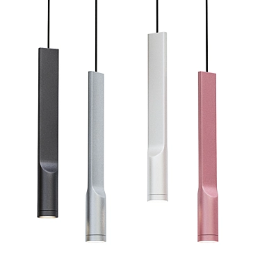 Minimalist Hanging Light Fixture 3D model image 1 