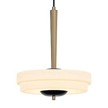 Trave Green Pendant Light 3D model image 1 