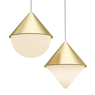 ImperiumLoft Whirl Pendant Light 3D model image 1 