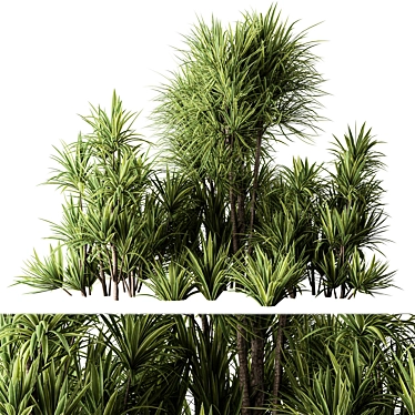 Assorted Foliage Bundle 135 3D model image 1 