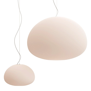 Muuto Fluid Opal Pendant Light 3D model image 1 