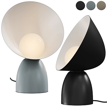 Sleek DFTP Hello Table Lamp 3D model image 1 