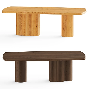 Winslow Dining Table | 2440mm 3D model image 1 