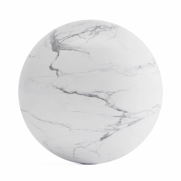 High Detail Marble Stone Texture 3D model image 1 
