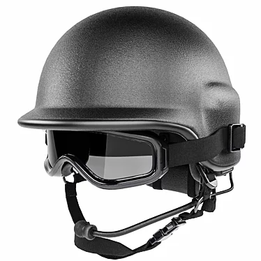 Swat Police Helmet | 4K Texture 3D model image 1 