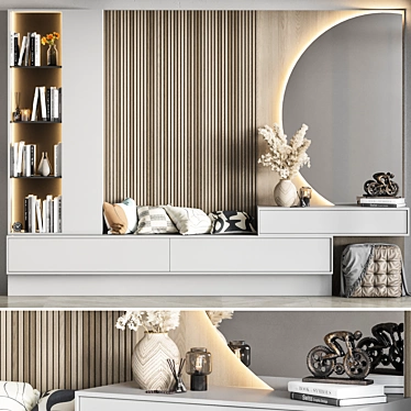 High Quality Hallway 3D Model 3D model image 1 