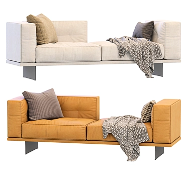 Contemporary Minotti Dylan Furniture Design 3D model image 1 