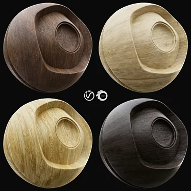 4K Wood PBR Materials Collection 3D model image 1 