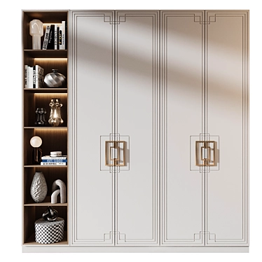 Metropolitan Built-in Wardrobe 3D model image 1 