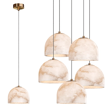 Modern Pendant Light LUDVIG Model 3D model image 1 