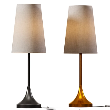 Seguin Black Metal Table Lamp