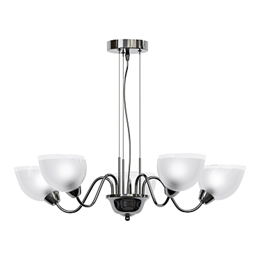 Elegant Lumion Alora Chandelier 3D model image 1 