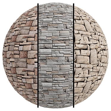 Stone Covering Texture Set | 4k 3D model image 1 