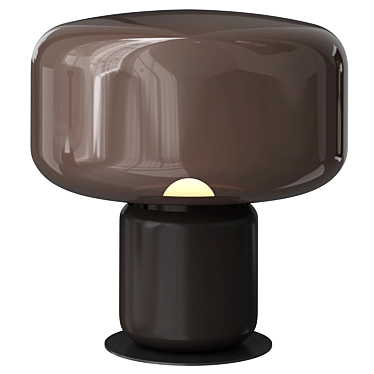 Murano Glass Table Lamp 3D model image 1 