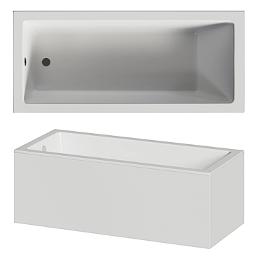 Bathtub Ravak 10 Slim Rectangular