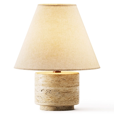 Bronte Modern Table Lamp Fixture 3D model image 1 