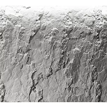 Custom Rock Cliff Wall Texture 3D model image 1 