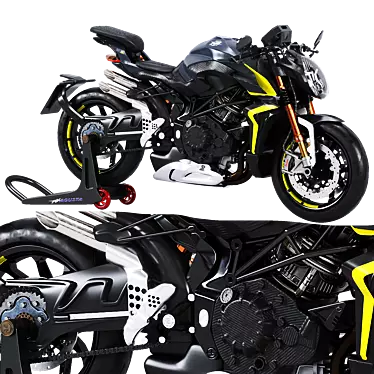 2021 MV Agusta Brutale 1000 RR 3D Model 3D model image 1 