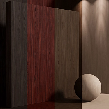 Material wood (seamless) walnut - set 185