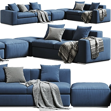 Contemporary Steve Composition 02 Sofa 3D model image 1 