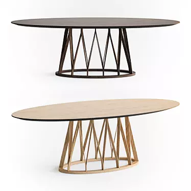 Modern ACCO Table by MINIFORMS 3D model image 1 