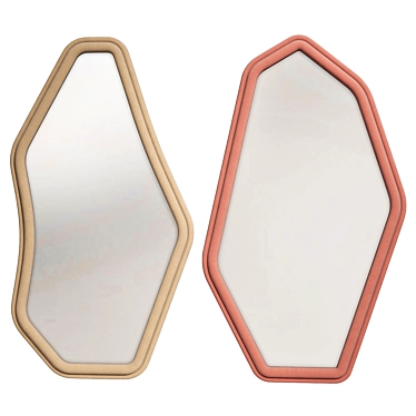  Full Body Mirrors in Multiple Sizes 3D model image 1 