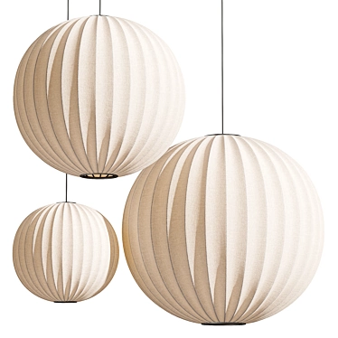 NELSON BALL BUBBLE Pendant Lamp By Herman Miller