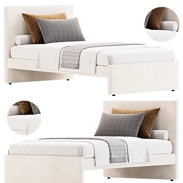 GLADSTAD upholstered bed