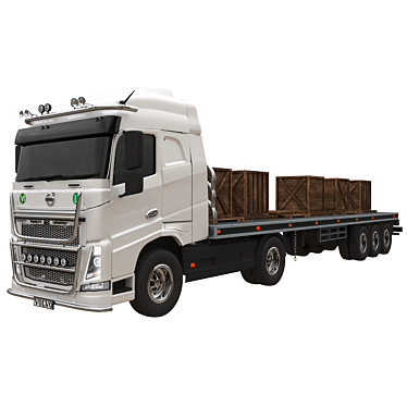 Volvo FH 16 Truck Model 3D model image 1 