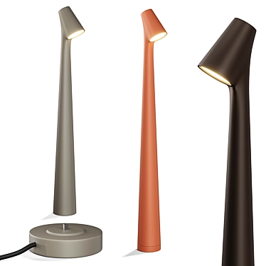 VIBIA Africa Portable Lamp 3D model image 1 