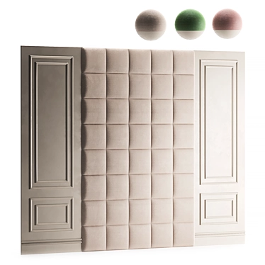 Soft Wall Panel Sky Collection 3D model image 1 