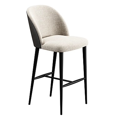 Modern Bar Stool Konyshev Design 3D model image 1 