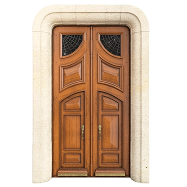 Classic-Style 3D Door 1800mm 3D model image 1 