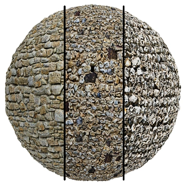 Stone Covering Texture Set | 4k 3D model image 1 