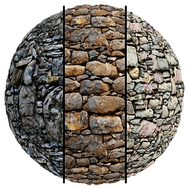 Stone Covering Texture Set | Seamless 3D model image 1 