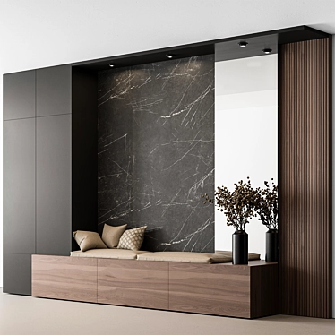  Entryway Closet for Stylish Entry 3D model image 1 
