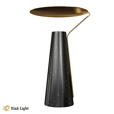 Telano Black Table Lamp 3D model image 1 